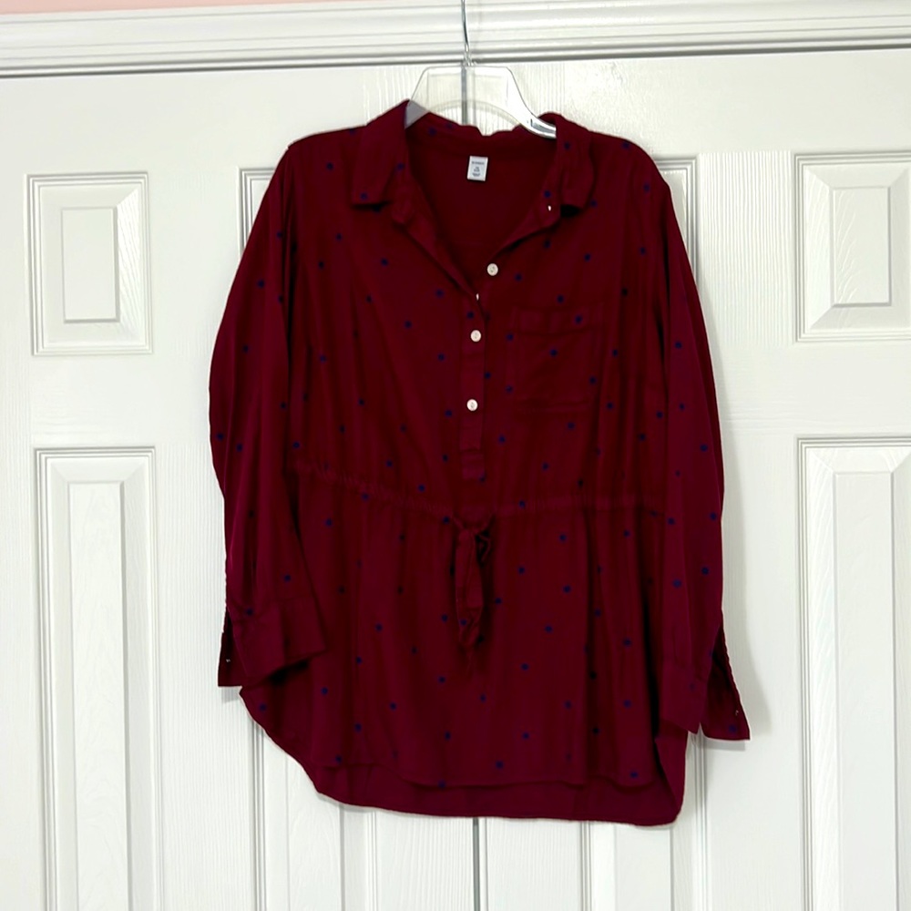 Old Navy empire waist shirt 1X
